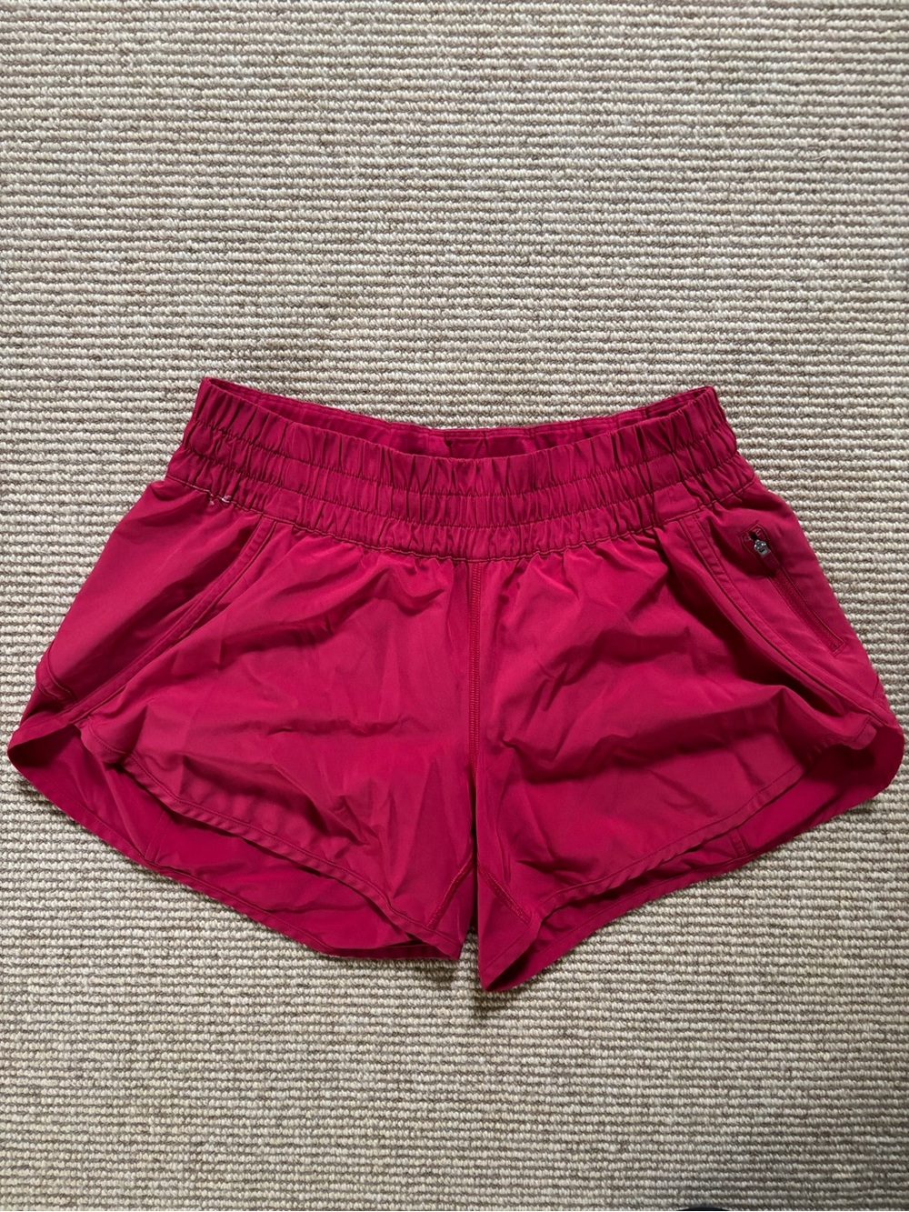 Lululemon Speed Short, Red